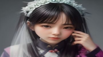 艳母起源历史视频解读封面，复古胶片风格，标题文字叠加在昏黄背景上